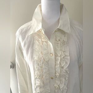Ralph Lauren Cream Linen Shirt